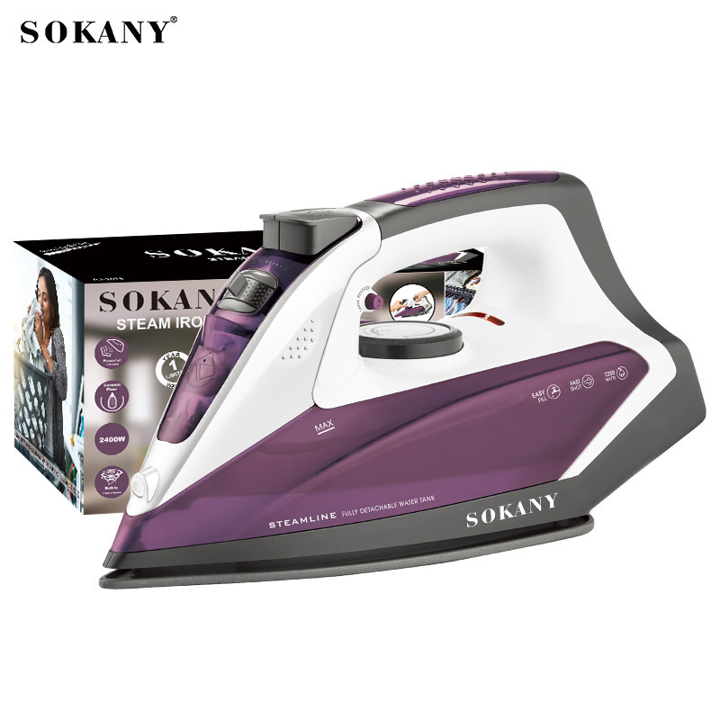 Cross-border SOKANY2078 electric iron, household handheld dormitory steam spray electric iron, ironing machine for smoothing clothes Item Picture