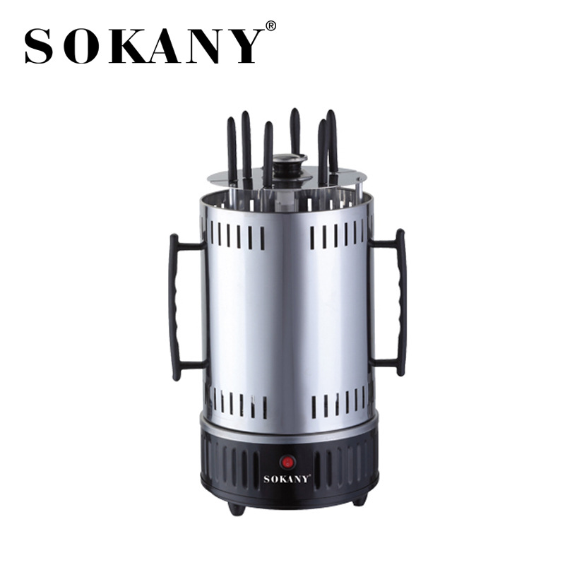 كما أن كباب المشوي عبر الحدود Sokany 6111 عبارة عن كباب خروف على نطاق صغير يعمل بشكل أوتوماتيكي خال من الدخان Item Picture