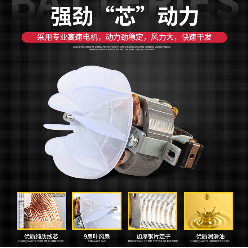 Cross-border SOKANY5988 hair dryer, European standard in stock, hair salon, professional hair dryer, high power, household, foreign trade Application Scenario