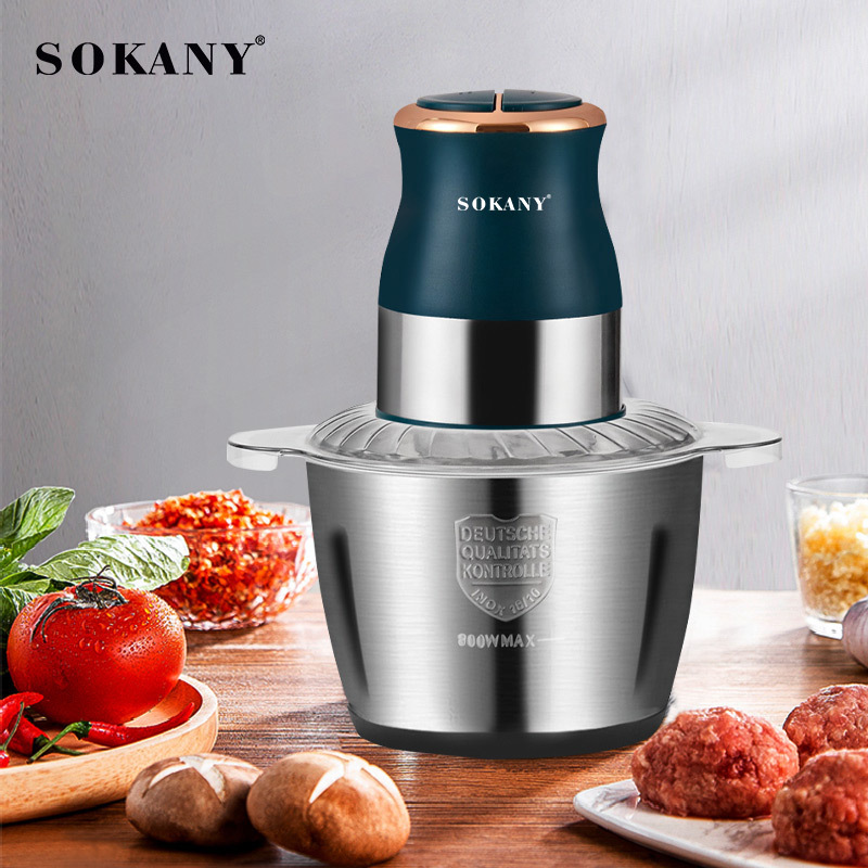 Cross-border OSKANT7013 meat grinder, electric meat and vegetable mincing, stainless steel multi-functional mincing, for export on Amazon Specification image