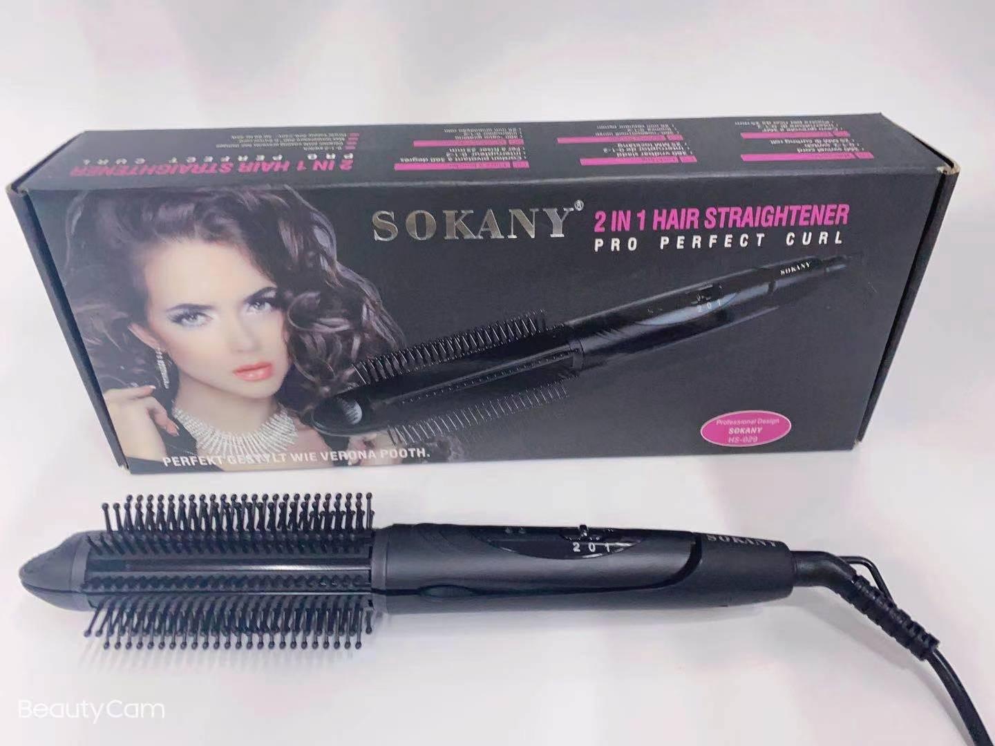 Cross-border euro gauge SOKANY029 inicio cerámico rizador de pelo rizador de pelo no caliente alisador de pelo peinado