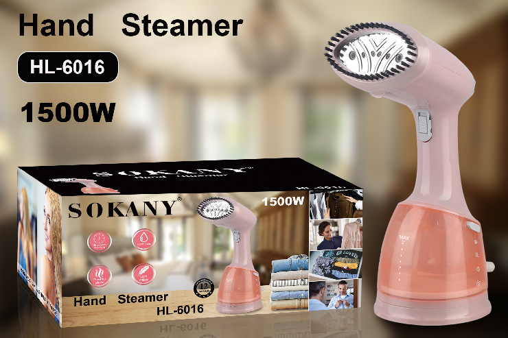 Cross-border SOKANY6016 handheld steam iron, small portable iron, household steam brush, travel ironing brush details Picture