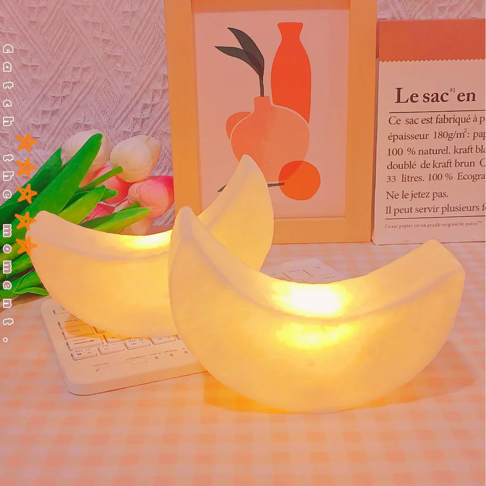 New best-selling creative night lights, bedroom bedside lamps, cartoon moon lamps, birthday gifts for female friends, and decorative items Specification drawing