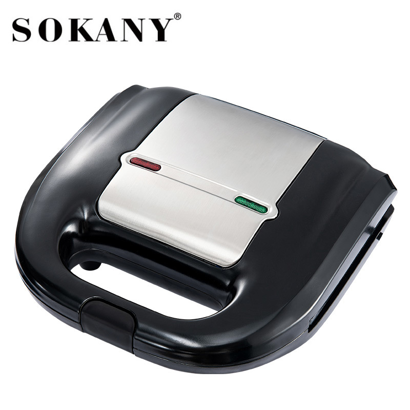 Cross-border bestseller SOKANY108 luxury stainless steel home sandwich maker, toaster, sandwich maker and late-night snack machine Item Picture