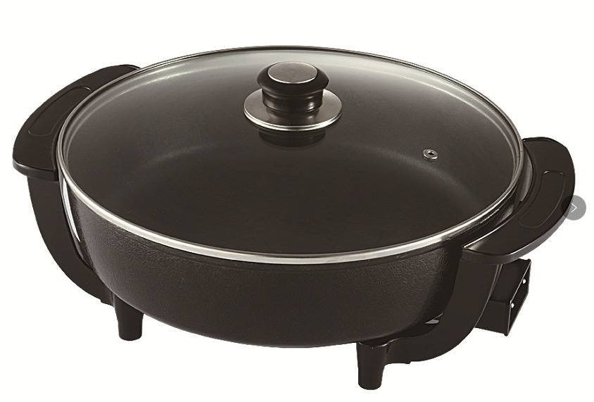 sokany2004 Electric frying pan, single-sided electric griddle, multi-functional commercial pancake pan, baking pan, water pan-fried buns pan Item Picture