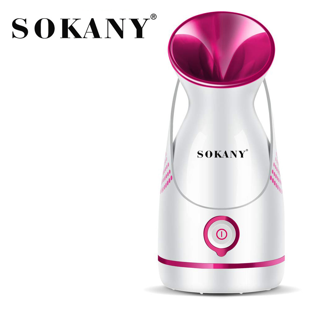 跨境SOKANY6380纳米离子蒸脸器家用加湿蒸面器美容仪补水蒸汽喷热