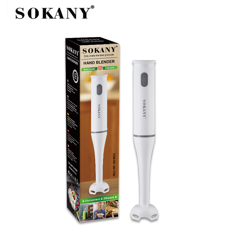 Cross-Border Sokany1709 Cooking Stick Baby Food Maker, Hand-Held Electric Multi-Functional Household Blender Item Picture
