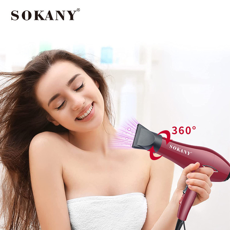 Cross-border e-commerce SOKANY2215 hair dryer, household high-power hair dryer, electric hair dryer, hair salon hair dryer, consignment details Picture