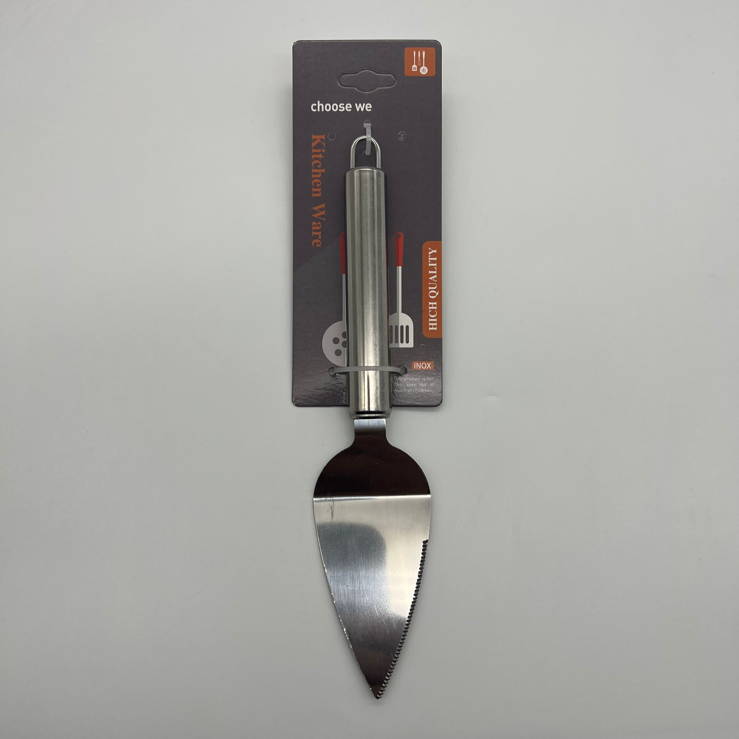 Kitchen supplies stainless steel tool steel handle pizza spatula