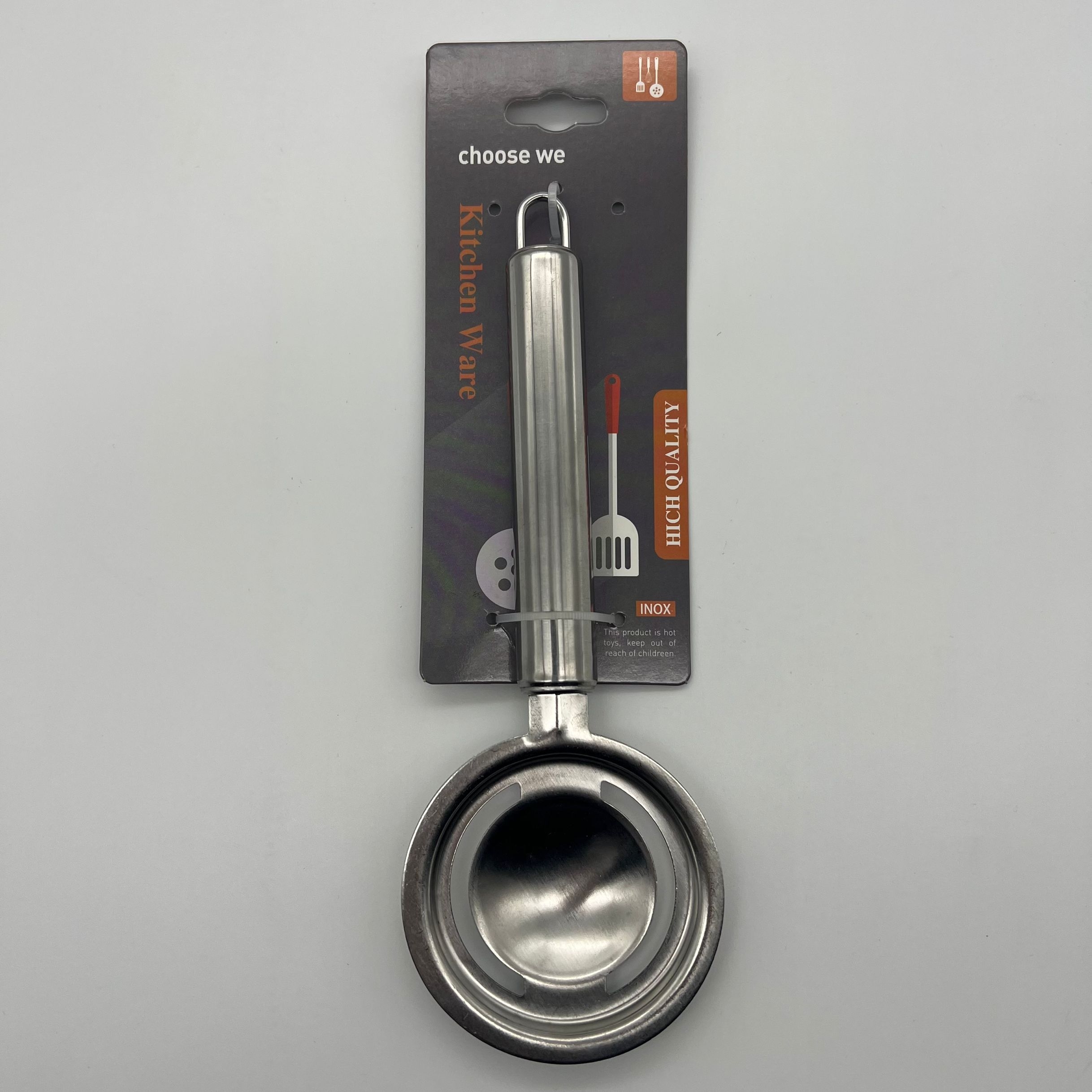 Kitchen products stainless steel tools steel handle egg white separator
