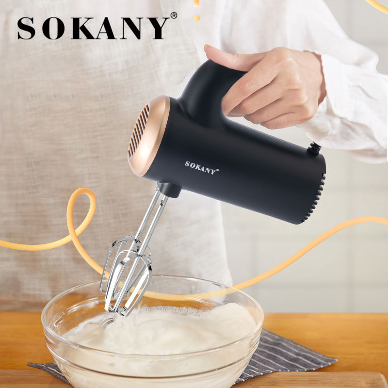 SOKANY 936 egg beater, electric household handheld mini egg beater, baking machine, cream whipper, egg whisker Application Scenario