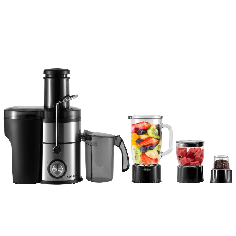 Cross-border SOKANY629 juicer, electric automatic juicer, separator, meat grinder, grinding cup, multi-functional Item Picture
