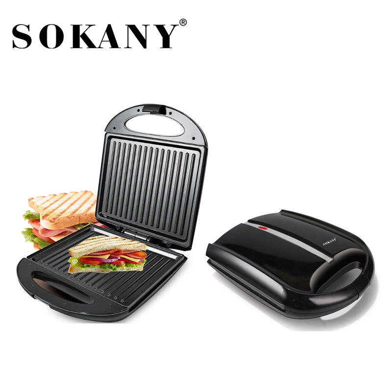 [Cross-border Bestseller]SOKANY903 Sandwich Machine, Breakfast Machine, panini Large Home Waffles Specification image