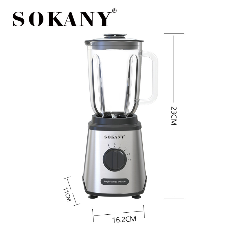 Cross-border SOKANY9859 juicer, food processor, juicer, household small multi-functional fully automatic juicer Item Picture