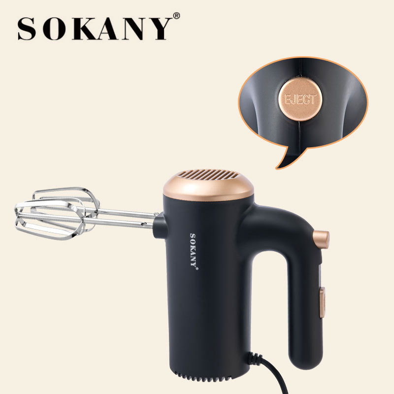 SOKANY 936 egg beater, electric household handheld mini egg beater, baking machine, cream whipper, egg whisker details Picture