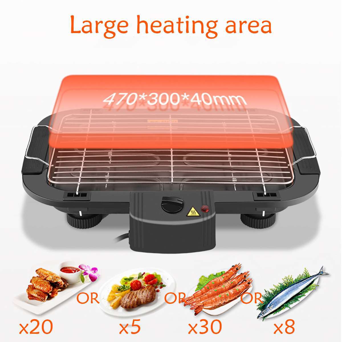 Cross-border bestseller SOKANY273BG European standard household smokeless electric barbecue grill, electric barbecue grill Application Scenario