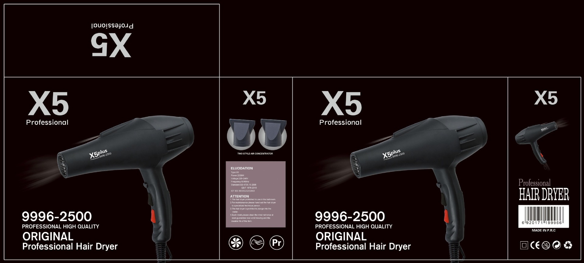Cross-border SOKANY X5 hair dryer, a high-power European standard 3-speed adjustable hair dryer for home use in hair salons, is a bestseller in foreign trade