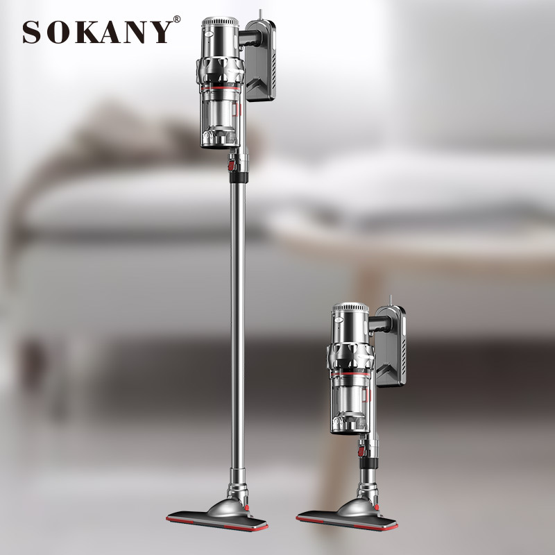 跨境SOKANY3377吸尘器家用手持多功能大吸力充电除螨仪大功率无线