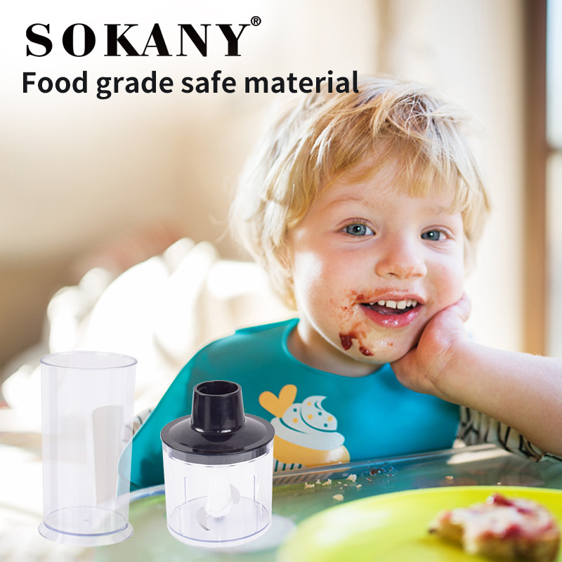 Cross-Border Bestseller 768-4 Hand-Held Stainless Steel Cooking Stick For Baby Complementary Food, Electric Stirring Stick, European Standard Specification drawing