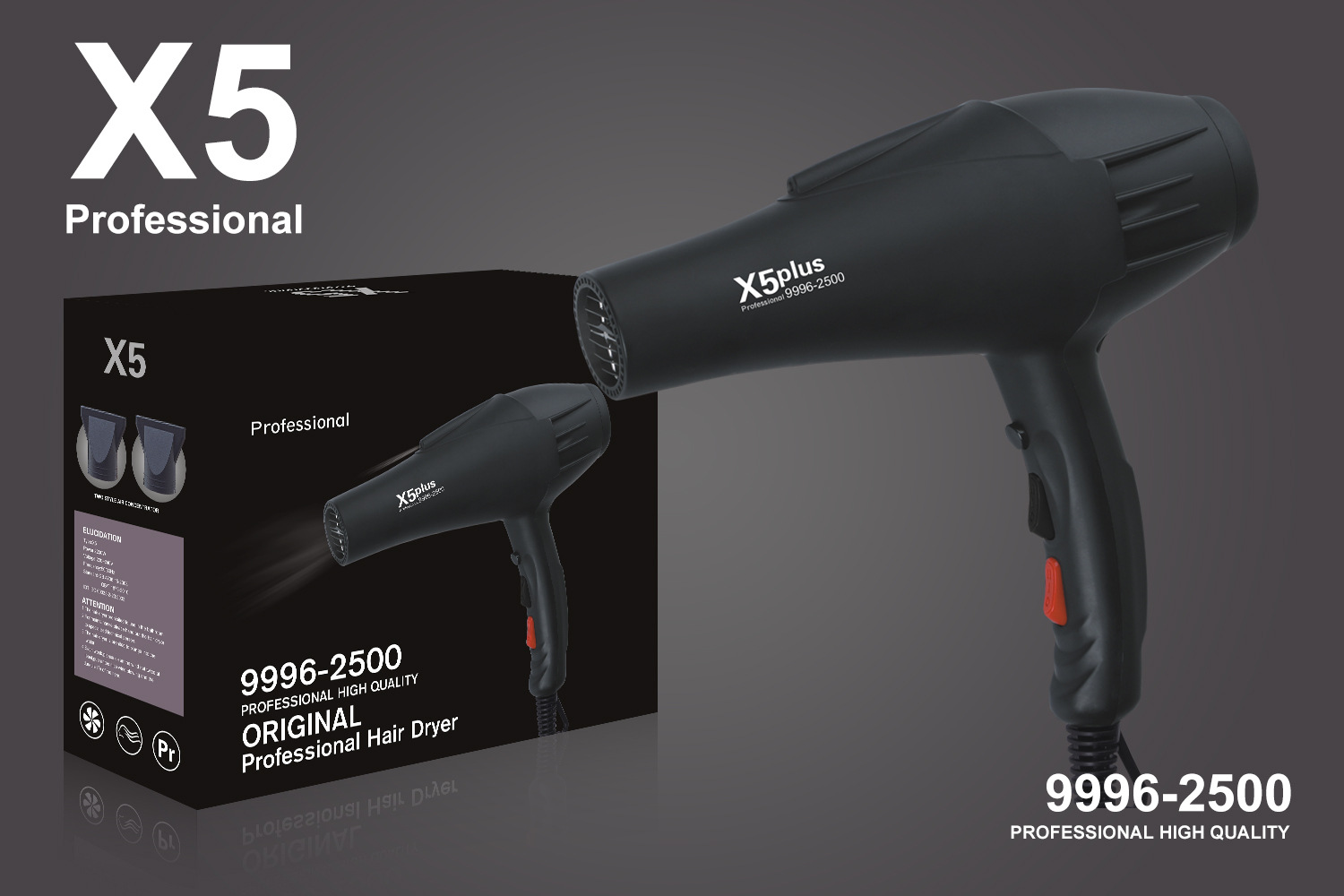 Cross-border SOKANY X5 hair dryer, a high-power European standard 3-speed adjustable hair dryer for home use in hair salons, is a bestseller in foreign trade Application Scenario