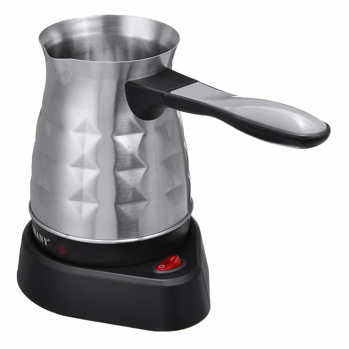 Cross-border bestseller SOKANY213 Turkish coffee pot, stainless steel coffee pot for brewing yellow wine and hot milk tea