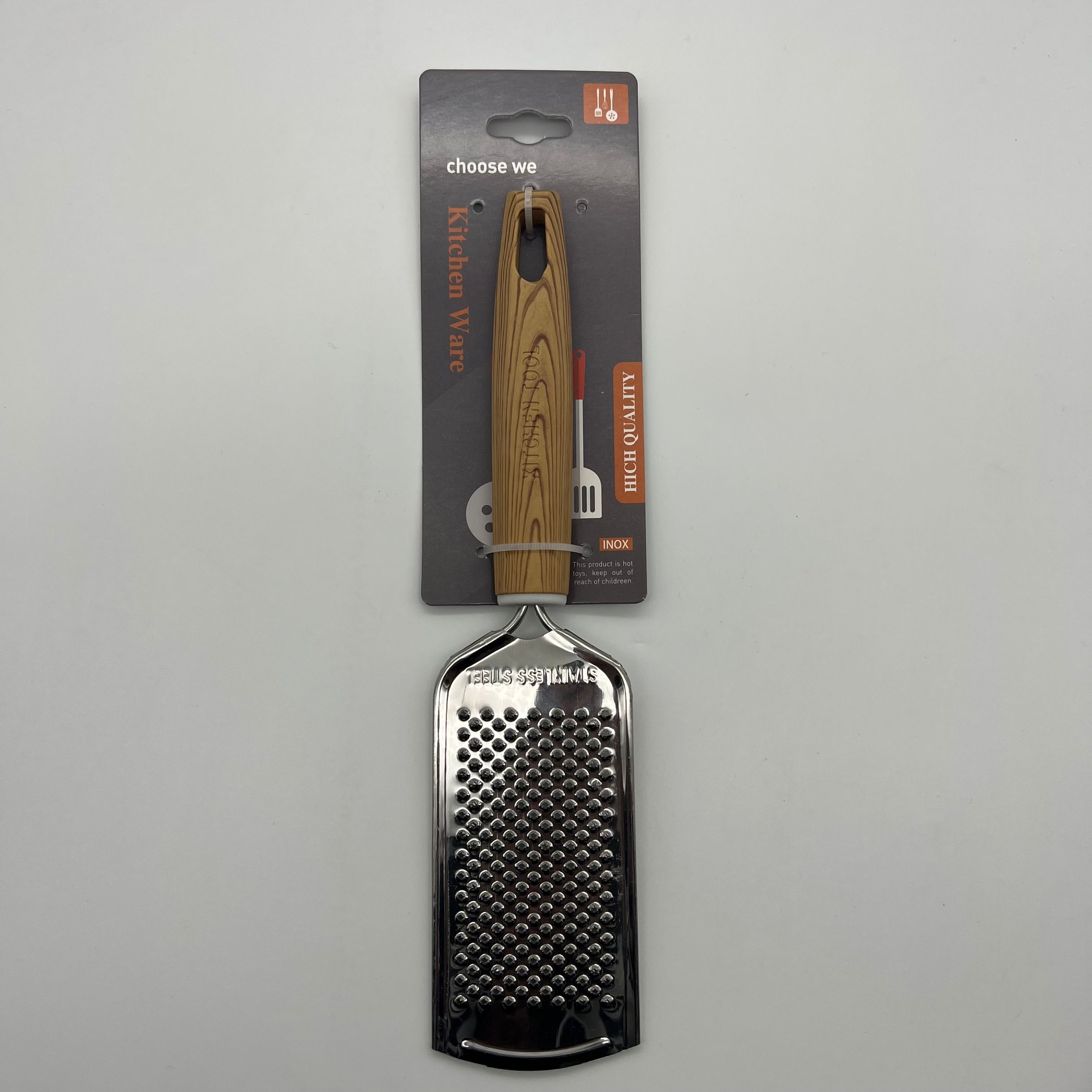Kitchen products stainless steel small tools wood grain ginger mill