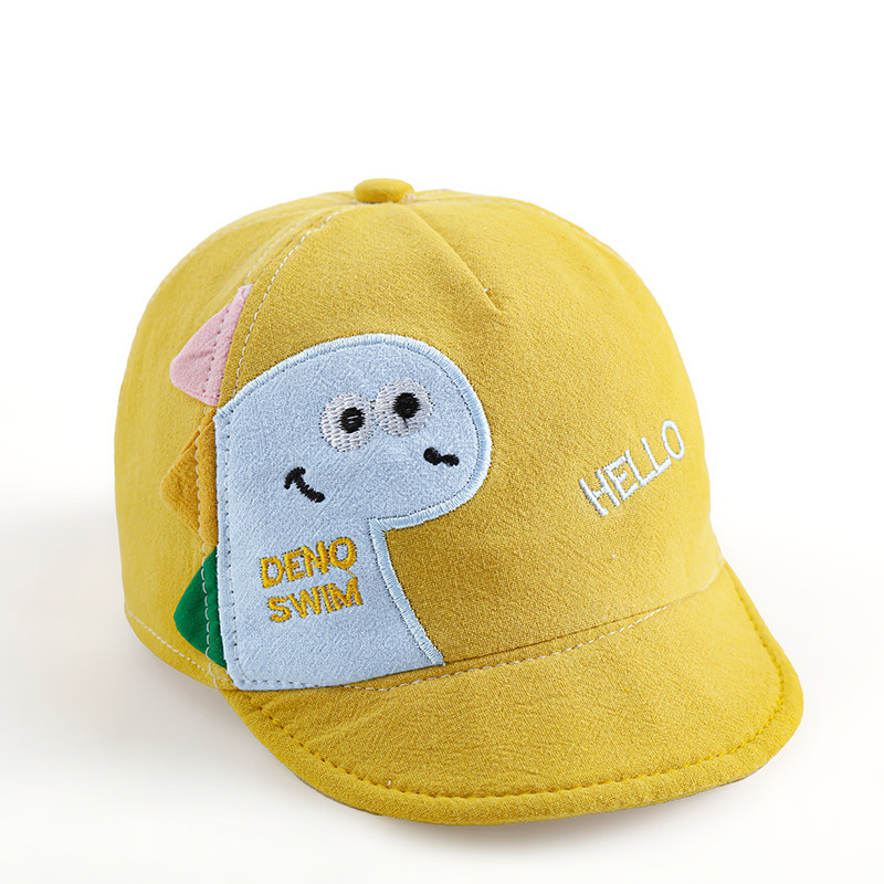 Children's hats, baseball caps, baby girls aged 1-4, spring and autumn girls' baseball caps, Korean version of fashionable cartoon sun hats for boys Item Picture