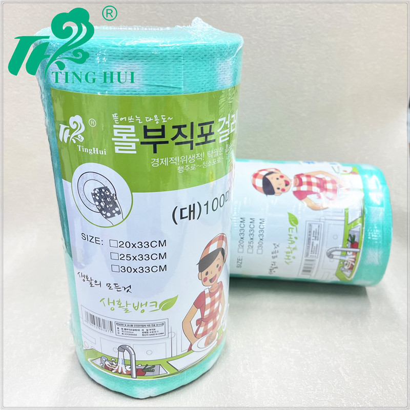 [Ting Hui] antibacterial dishcloth disposable dishcloth can be washed lazy dishcloth dry and wet dual-use oil-free dishcloth thumbnail