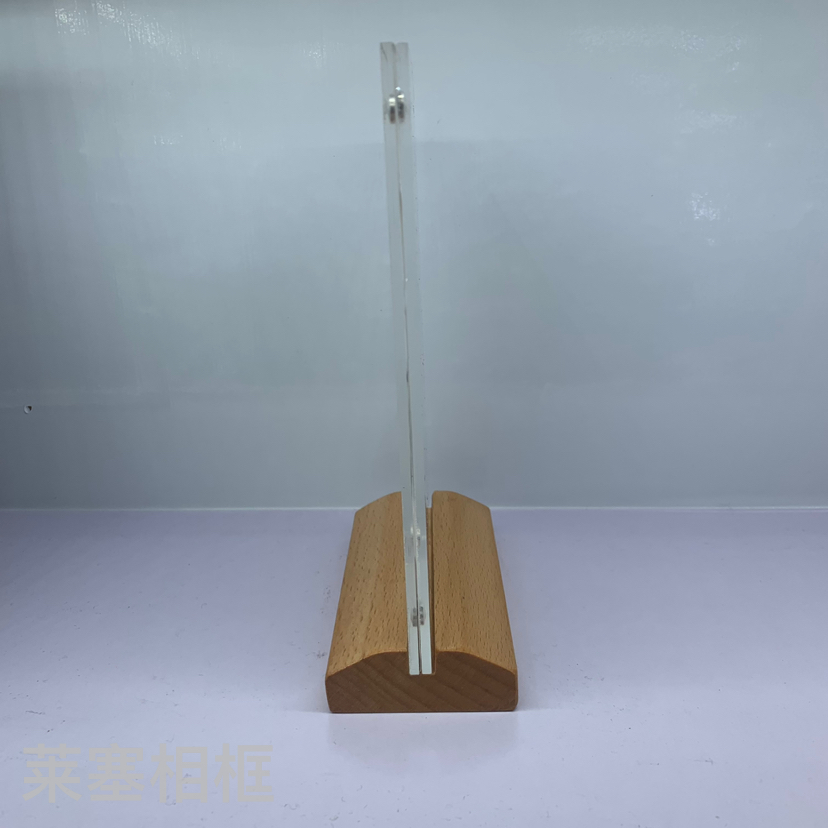 Beech wood acrylic material creative decorative items for home decoration, living room and bedroom handicrafts, photo acrylic picture frames details Picture