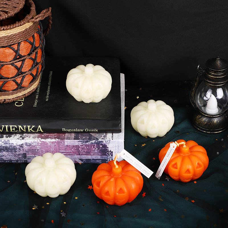 Halloween pumpkin candle light led candle party candle light