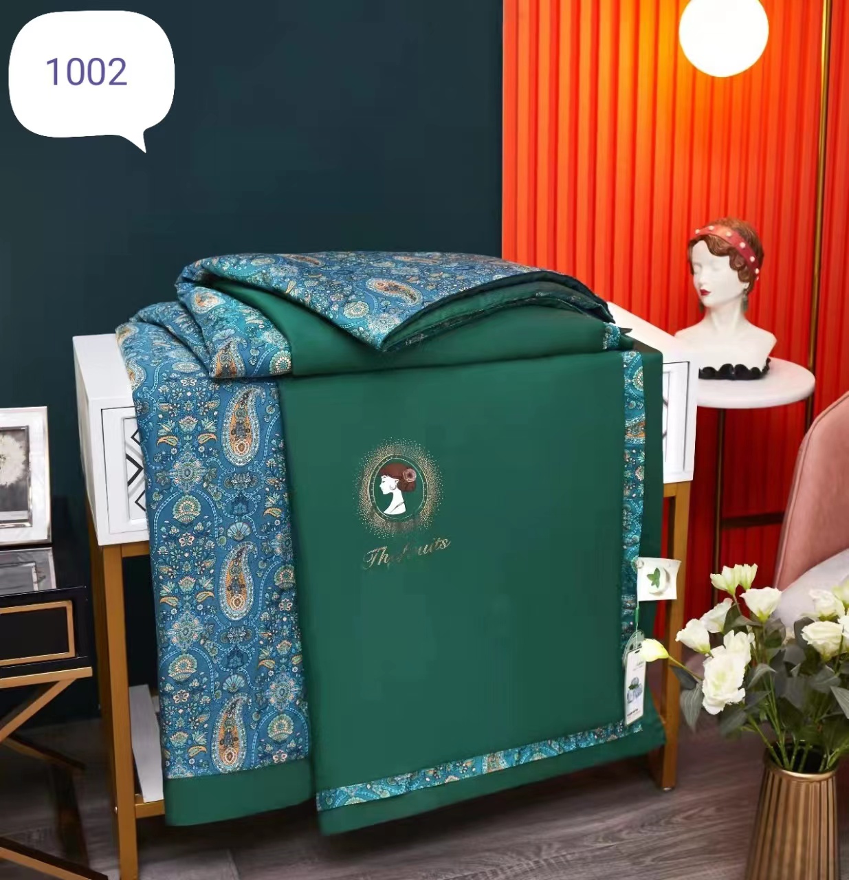 2025 National Trend washable Tencel summer Cool Quilt, two-color soybean quilt, thin quilt, can be paired with a gift box