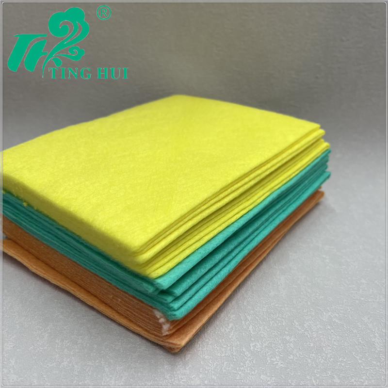 【 Tinghui 】 Foreign trade non-woven fabric sheet, felt fabric, needle-punched non-woven fabric 10+2 pieces Specification image