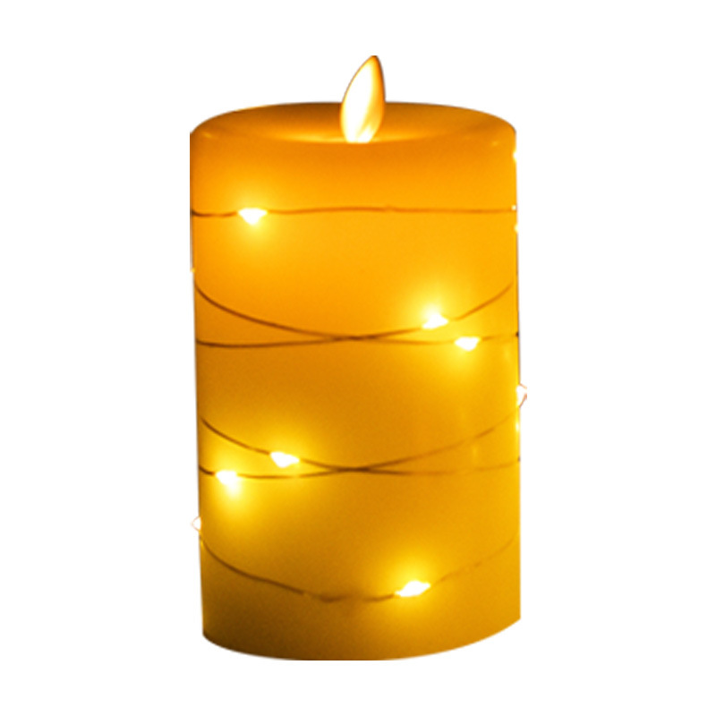 Remote-controlled electronic candles, romantic string lights, led lights Item Picture