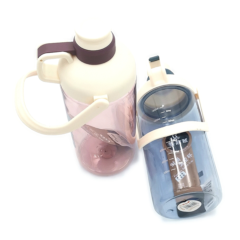 P1413A-5 portable Space Cup, Sports water bottle, Fitness water bottle, children's high-temperature resistant straw, Space cup Specification image