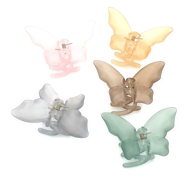 A2437 Single butterfly popular hair clip, large headwear, hair clip, updo, 2-yuan store wholesale supply details Picture