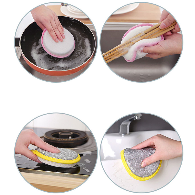 抹布、百洁布、洗碗巾实物图