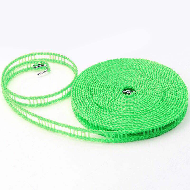 8-meter household clothesline, thickened anti-slip fence type, 5-meter outdoor travel clothesline, multi-functional indoor clothesline without drilling details Picture