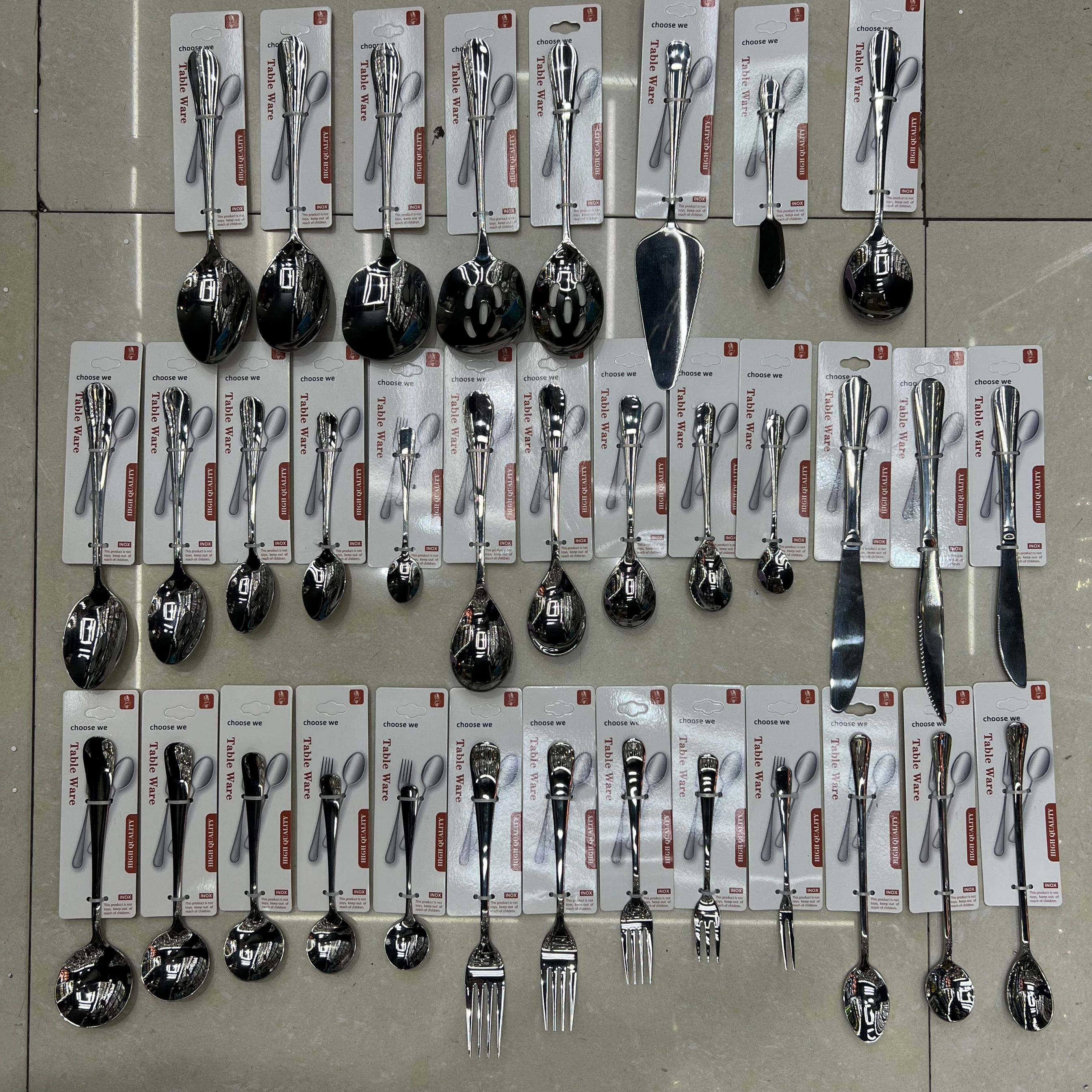 304食品级不锈钢材质1010系列西餐具刀叉勺