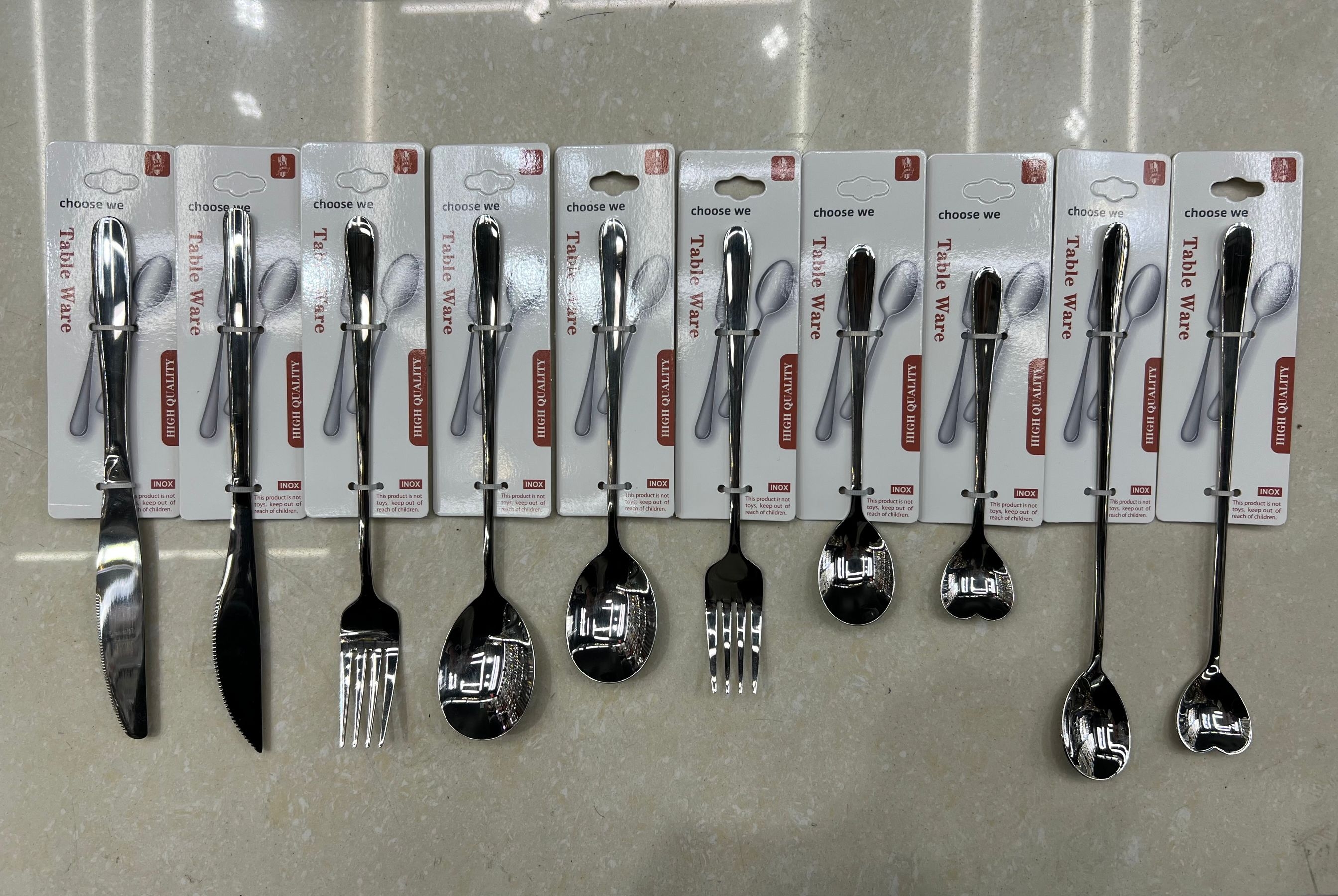 304食品级不锈钢材质韩式西餐具刀叉勺