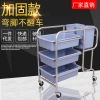 Thickened restaurant bowl collection cart, food collection cart, hotel, fast food restaurant, canteen, stainless steel hand-pushed food removal plate collection cart, stainless steel material, sturdy and durable, suitable for various occasions, hotel, snack bar, hot pot restaurant details Picture
