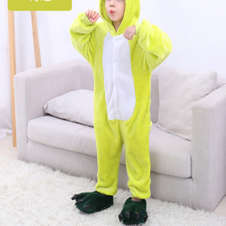 童家居服实物图