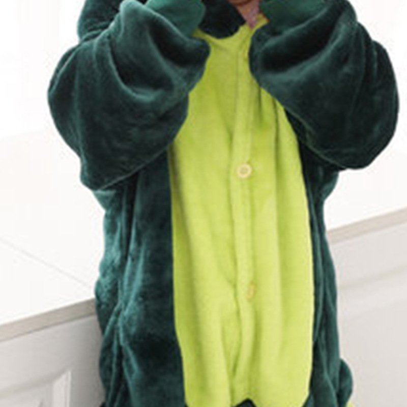 Cross-border flannel adult and children dinosaur one-piece pajamas Animal dinosaur one-piece pajamas parent-child home performance costumes Application Scenario