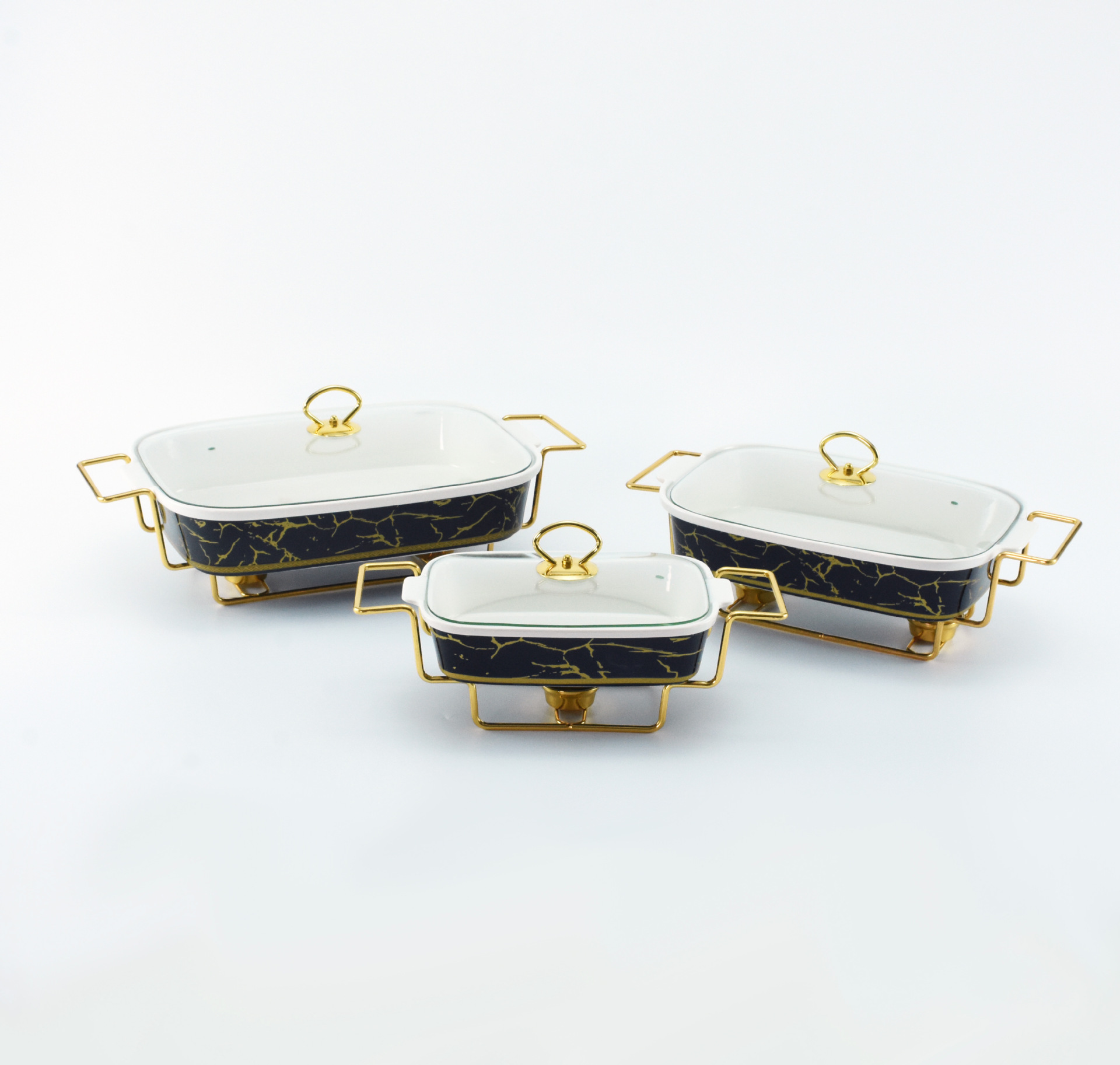 Cross-border supply square ceramic dining stove, suitable for hotel restaurants, novel self-service alcohol dining stove, self-service fast food stove, alcohol hot pot, alcohol stove, portable alcohol hot pot dining stove for restaurant buffets details Picture