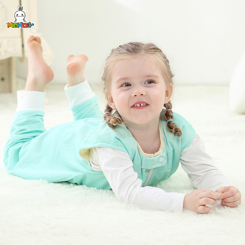 Four Seasons Baby Split Legs Sleeping Bag Cartoon Cute Shape Baby Pajamas Children's Home Wear details Picture