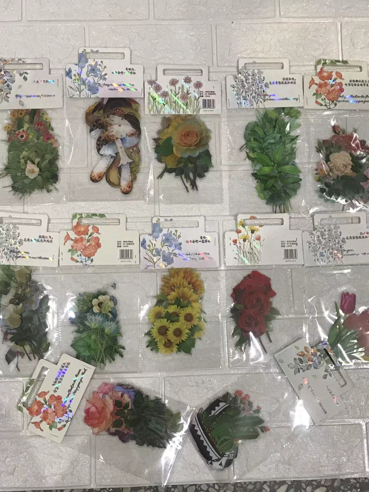 防水风景手账贴纸标签定做可爱贴纸创意手账手机贴