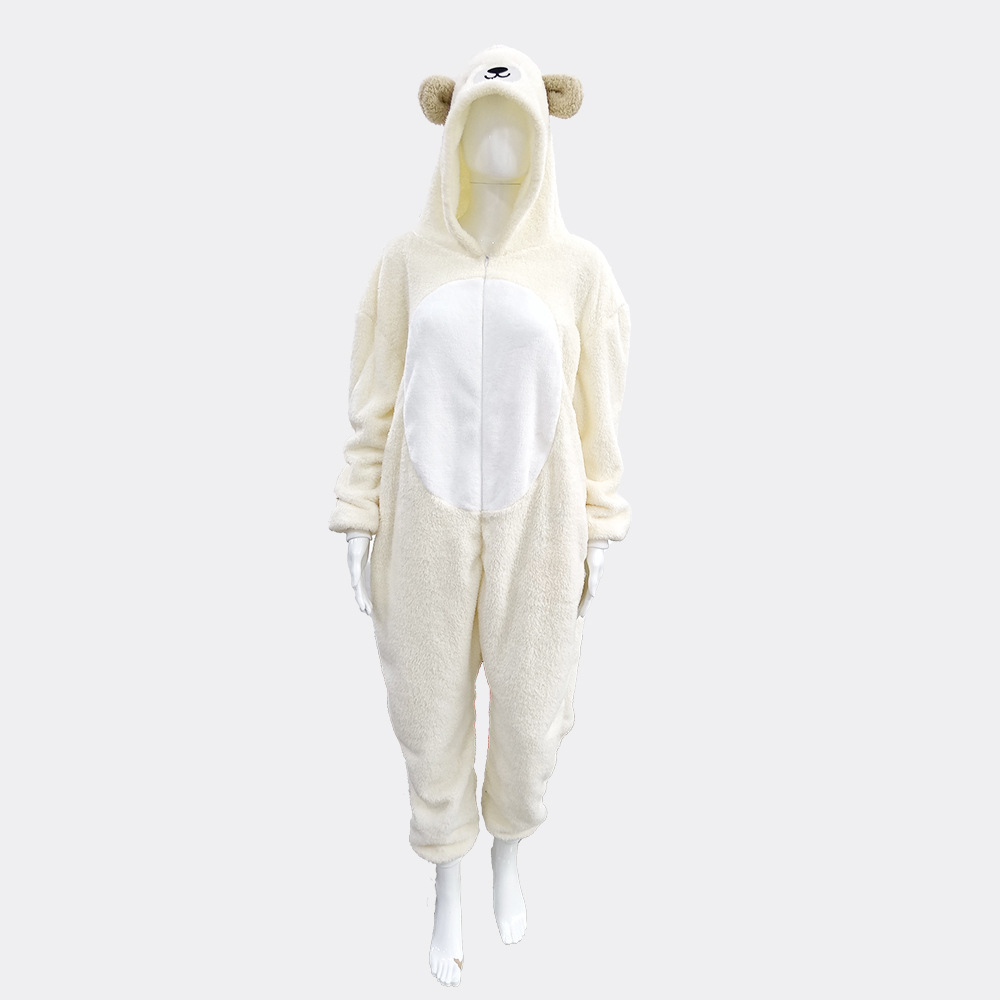Custom Cartoon One-Piece Pajamas Home Pajamas Cute Animal Pajamas Winter Thick Warm Pajamas Application Scenario