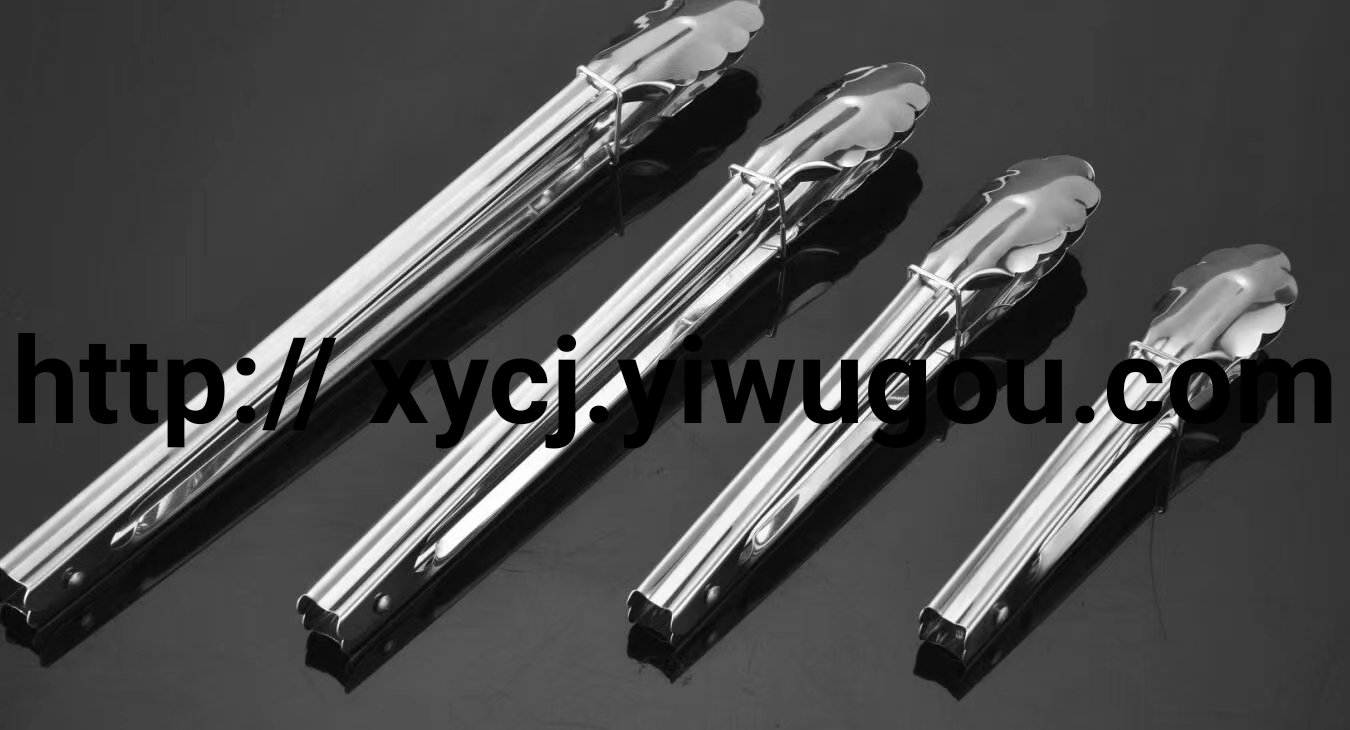 New best-selling food tongs, bread tongs, barbecue tongs and golden tongs Item Picture