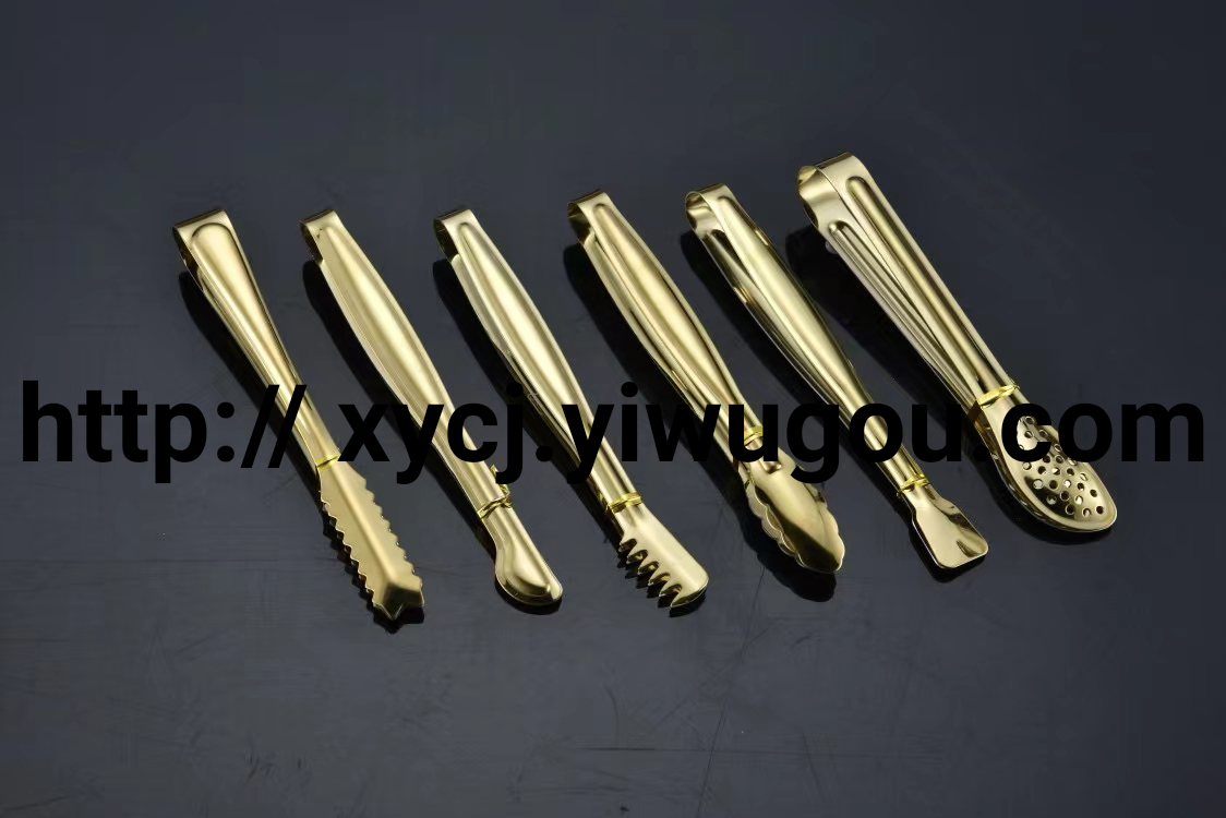 New best-selling food tongs, bread tongs, barbecue tongs and golden tongs Specification image