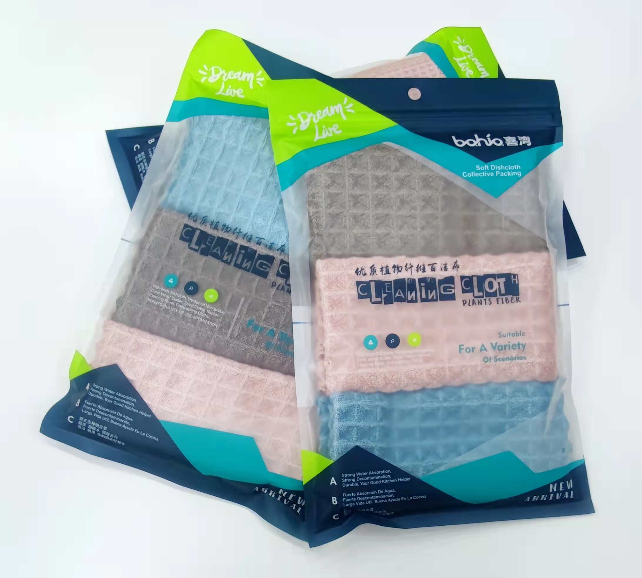 Wafge microfiber towels are skin-friendly and do not shed fibers. Wafge microfiber square towels are cleaning cloths Application Scenario