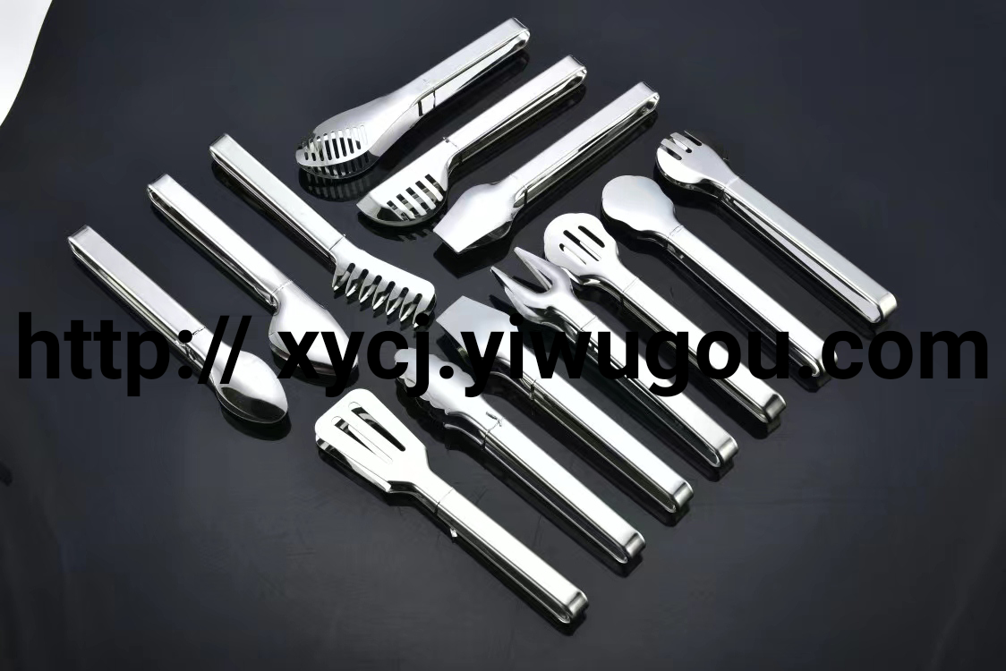 New best-selling food tongs, bread tongs, barbecue tongs and golden tongs